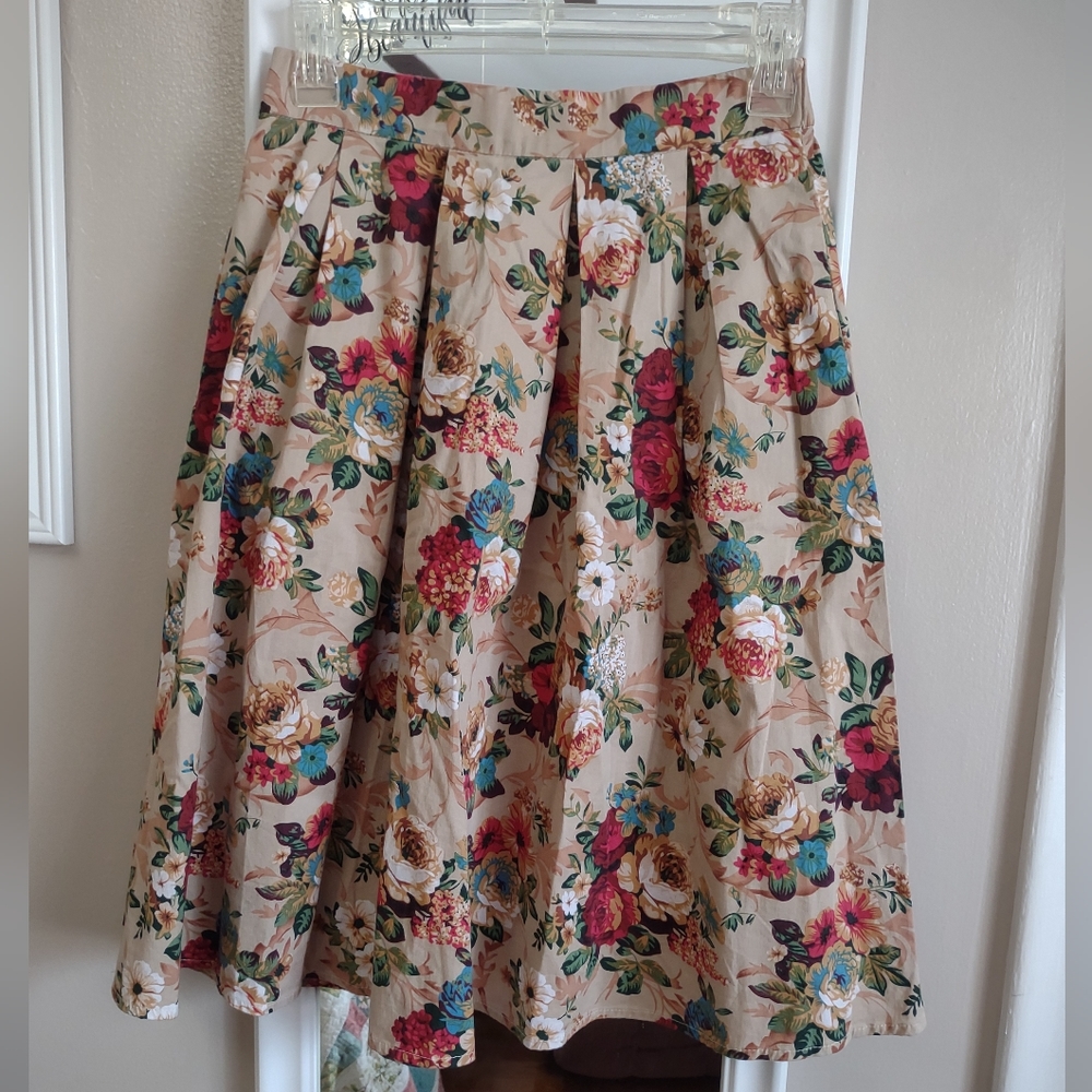 Floral skirt